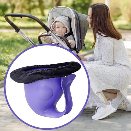 Draagbaar Potje - Kindertoilet - Zindelijkheidstraining - Antislip Bodem - Compact Ontwerp - Paars