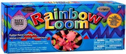 De originele Rainboom Loom starterset met stalen haaknaald!