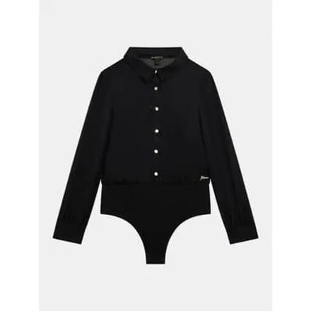 Langarm bodyshirt voor meisjes Guess Chiffon