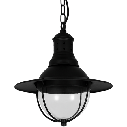 KS Verlichting Hanglamp Wellington Antiek Zwart