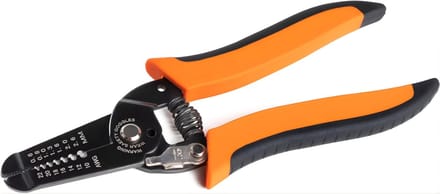 RUX® Striptang - Kniptang - Kabelstripper - Draadstripper - Oranje - 25cm x 9cm x 3cm