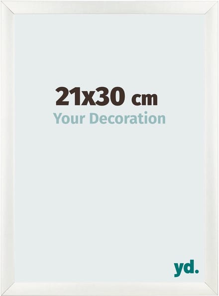 Your Decoration - Fotolijst 21x30 cm - MDF - Wit Geveegd - Pisa