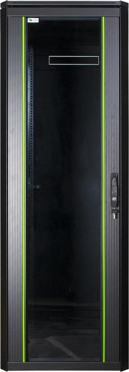 Logon 36U W=600Mm D=600Mm H=1786Mm Data Line Black