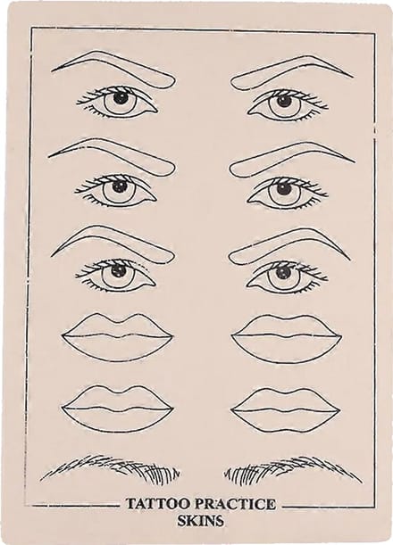 PMU Practice Skin – Professional Training Pad for Permanent Makeup
