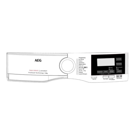AEG controlepaneel, wit, AEG 140227024019