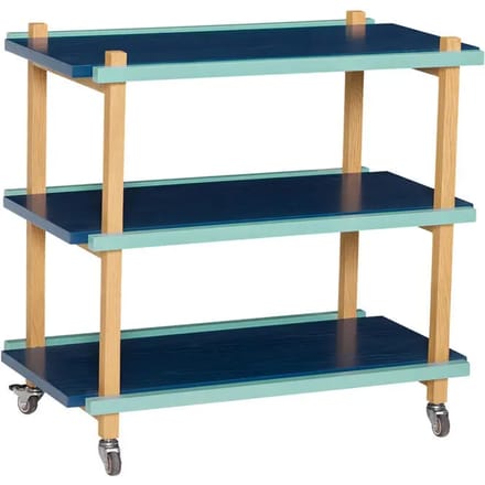 Hübsch trolley Crayon Donkerblauw