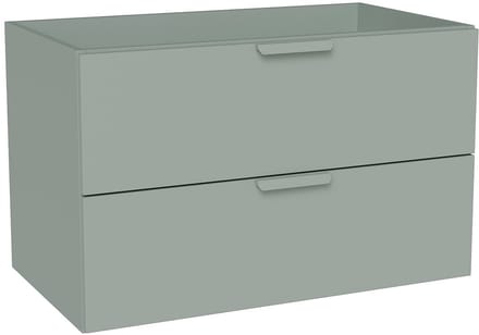 Vente-unique Zwevende onderkast - Amandelgroen - B80 cm - AVORELI