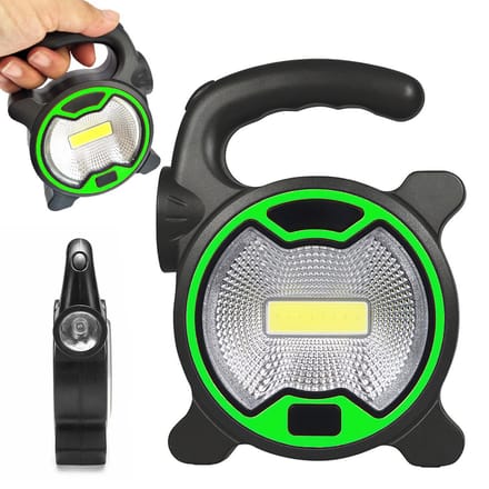 Draagbare COB-werklamp en LED-zaklamp