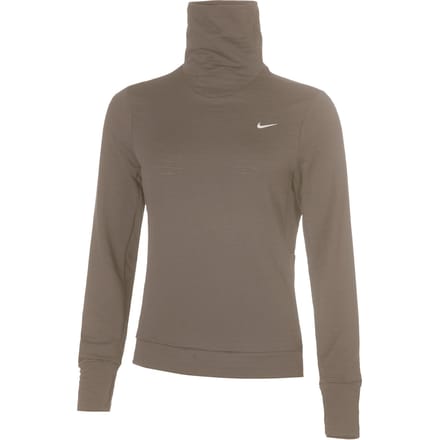 Nike Swift Therma-Fit Hardloopshirt Dames-Bruin