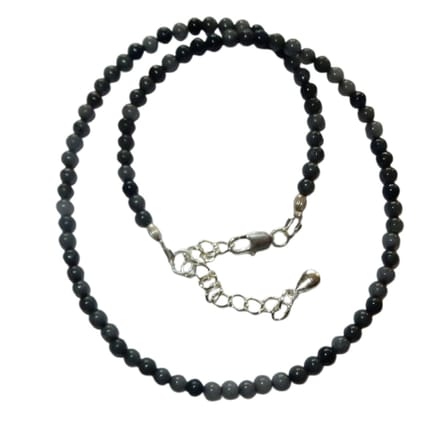 Natuurlijk Agaat Collier Grijs