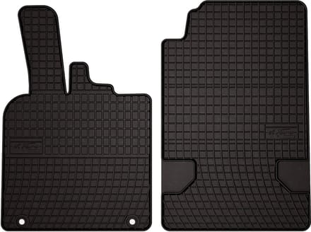 Wielganizator SolidPRO - Auto Vloermatten - Smart ForTwo II - Zwart - 2007-2014
