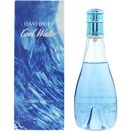 Davidoff Cool Water Oceanic Edition Voor Vrouwen Eau de Toilette 100ml Spray Voor Haar