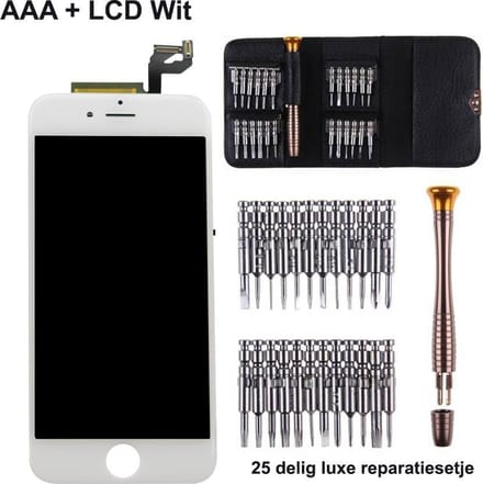iPhone 6S Plus LCD Scherm Geschikt voor – Premium – Wit