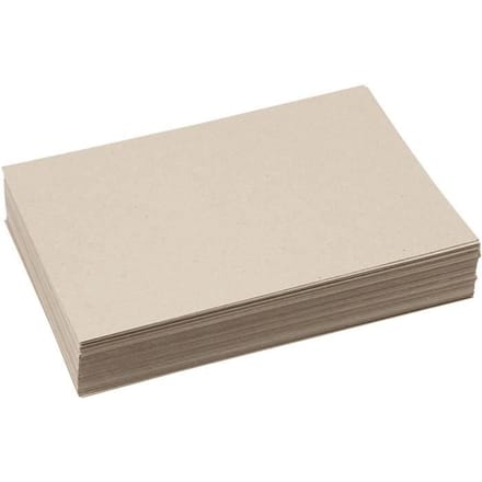 Creativ Company Recycled Karton A4 225 gr Bruin 125 vel