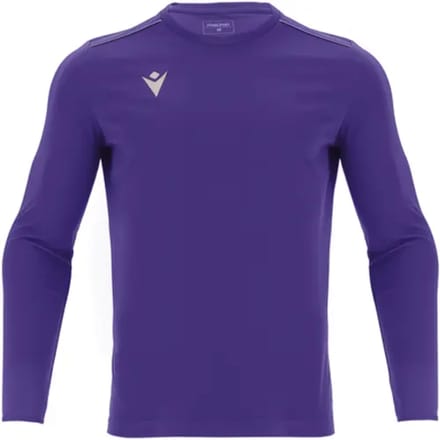 Macron Rigel Hero Voetbalshirt Lange Mouw Kinderen - Paars | Maat: 152