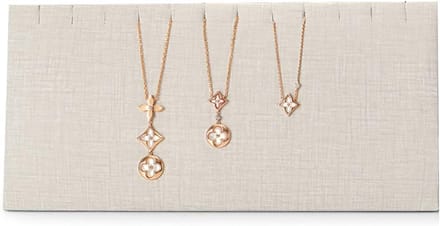 Luxe Ketting Presentatiestandaard met Linnenstructuur voor Sieraden