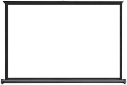 Projectiescherm Vloerstaand - Mobiel Scherm - Presentaties Films - Draagbaar Pull-down - 40 Inch - Zwart