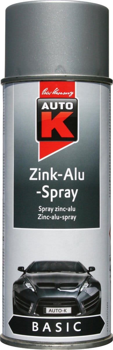 AUTO-K Zink Aluminium Spray in Spuitbus