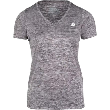 Dames-T-shirt met v-hals Gorilla Wear Elmira
