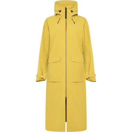 Didriksons NADJA WNS PARKA L 4 Dames Outdoorjas - Yellow Pollen