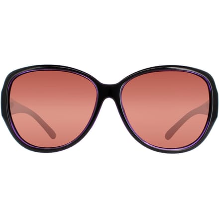 Ted Baker ovale dames zwart paars bruin gradiënt tb1394 shay