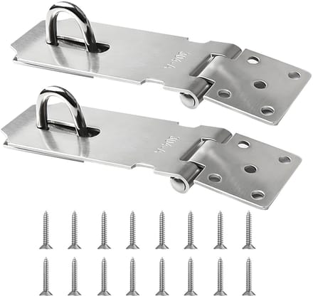 Dailygoods - Set van 2 Roestvrij Stalen Deursloten voor Veiligheid