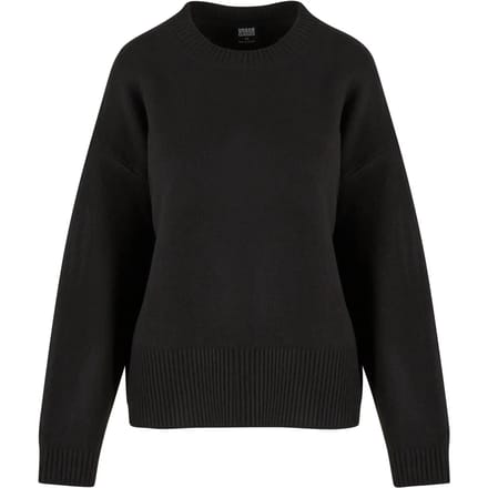 Urban Classics - Soft Oversized Sweater/trui - S - Zwart