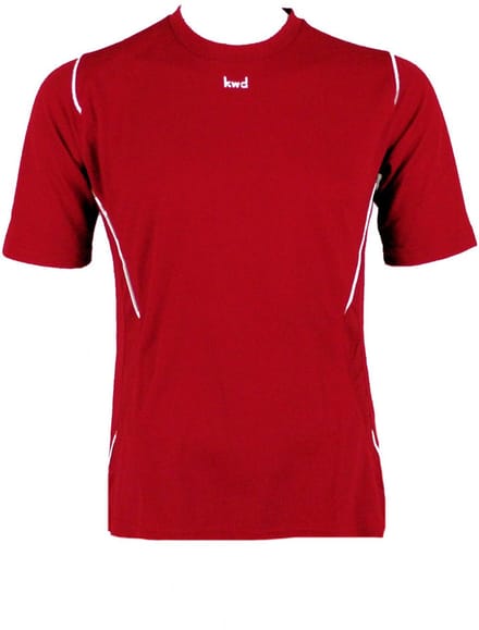 KWD Sportshirt Mundo km, mt XXL, rood/wit