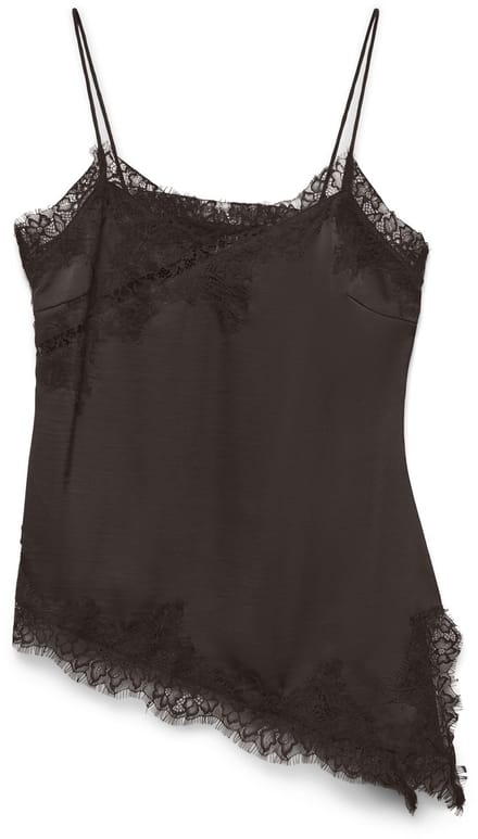 VERO MODA - VMJULIA SINGLET LACE TAIL TOP EXP - Dames - Blouses