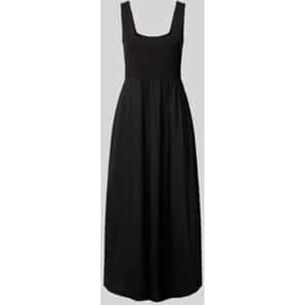V-halsstoffenmix jurk voor dames COMMA