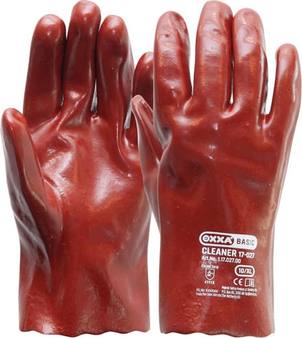 OXXA Handschoen PVC rood 27cm