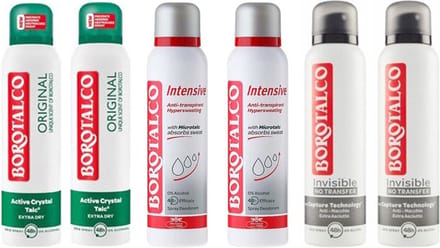 Borotalco - Deodorant - Try Out - 6 x 150 ml