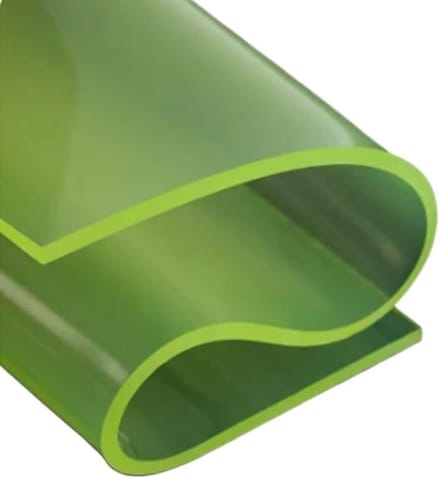 Polyurethaan Plaat - PU Kussen - Industriële Toepassingen - Hoge Sterkte - 500x500mm - Geel