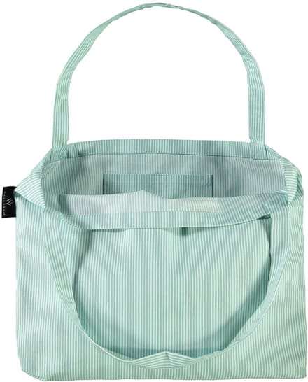 Wallabag - Tote Bag - Luiertas - Shopper - Mom Bag Summer Stripe Blue