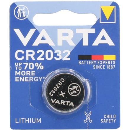 Varta CR 2032 - Lithium Knoopcel batterij - 3 Volt - 1 stuk