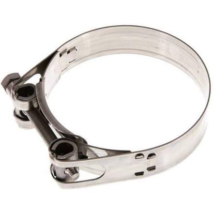 91 - 97 mm Slangklem van Rvs 304 met een 25 mm band - Norma