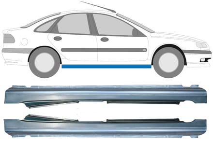Volledige dorpel voor Renault Laguna I 1994-2001 / Links + Rechts / Set