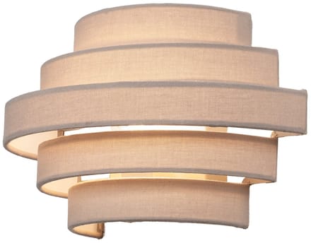 Lumidora Wandlamp 75406 - Voor binnen - POLIGNANO - E14 - Taupe - Metaal