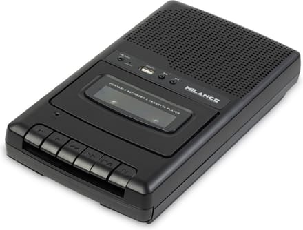 Draagbare Cassette Speler met USB & Opnamefunctie - Walkman - Cassette Recorder - Incl. Batterijen