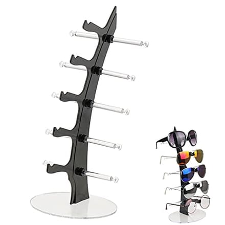 Solidchoice - Acryl Plastic Zonnebrilstandaard voor 5 Paren