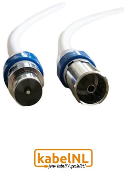 Coax kabel 7.5 meter recht