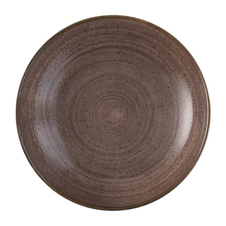 Churchill Stonecast Raw Evolve Brown Coupe Schalen 248mm (12 stuks)
