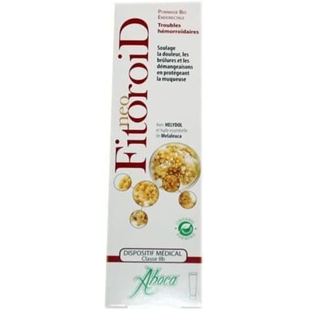 Biopommade endorectale - Aboca - Neofitoroid - 40ml - Hémorroïdes - Douleurs anales