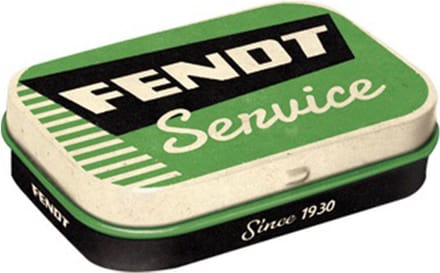 Pepermunt Blik Fendt Service mint box 4 x 6 cm