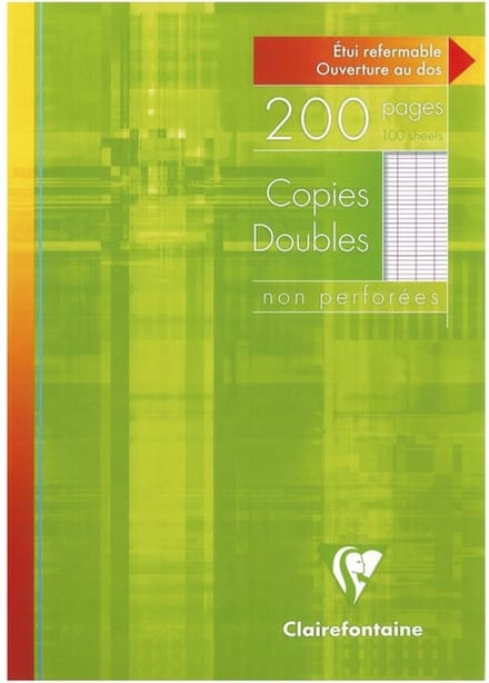 Clairefontaine 5721C schrijfblok & schrift A4 100 vel