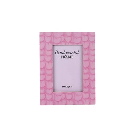 Fotolijst Masie Roze (10x15) 16x21,5x1cm hout/emaille