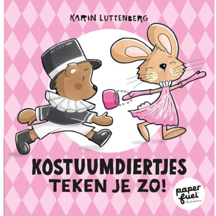 Kostuumdiertjes Teken Je Zo! - Karin Luttenberg