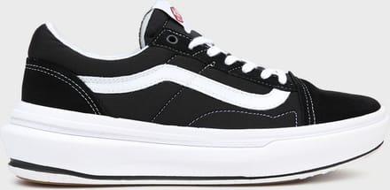 Vans Old Skool Overt ComfyCush Zwart Wit Unisex Sneakers VN0A7Q5EBA2 37
