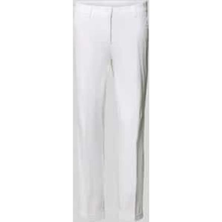 slim fit jeans met gefixeerde zoom model 'Stella'