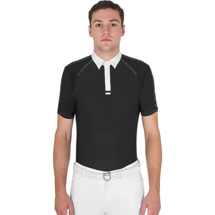 Polo voor paardrijden met knoop Equestro